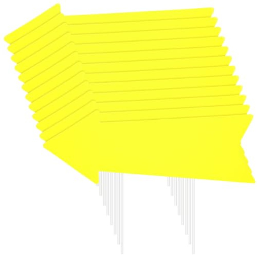 Yard Sign Blank - 12 Pcs Arrow Signs with Stakes