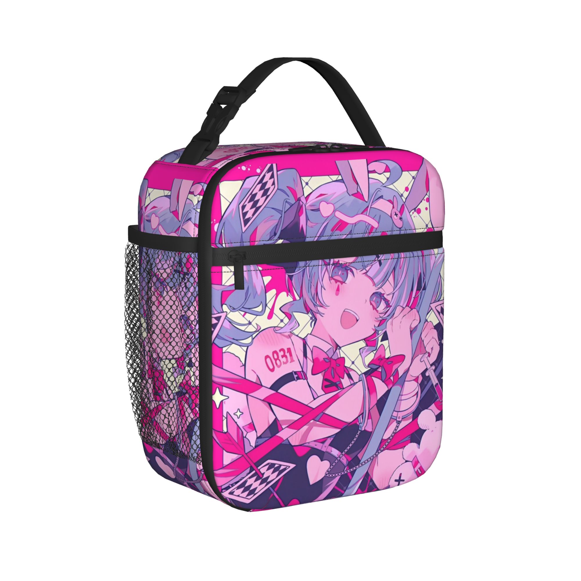 Hatsune Miku  Insulated Lunch  - مراجعة Tote Bag Sublimation وسعره