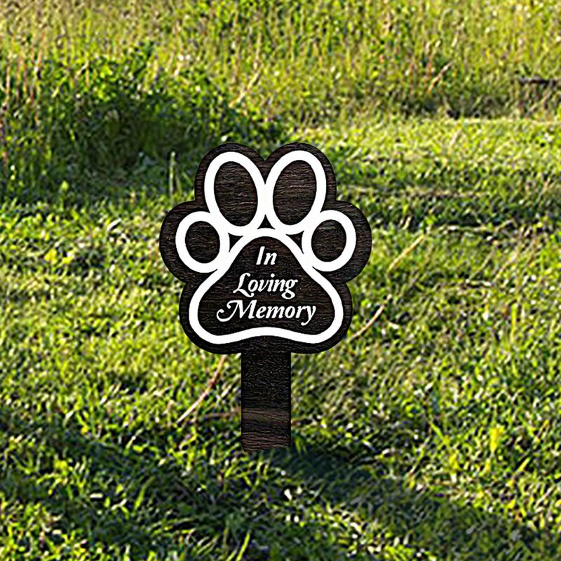 Dog Grave Marker Dog Cemetery  - مراجعة Yard Sign Blank وسعره