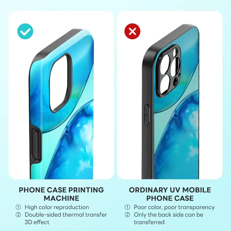 Heat Transfer Machine for Subl - مراجعة Phone Case Blank Print وسعره