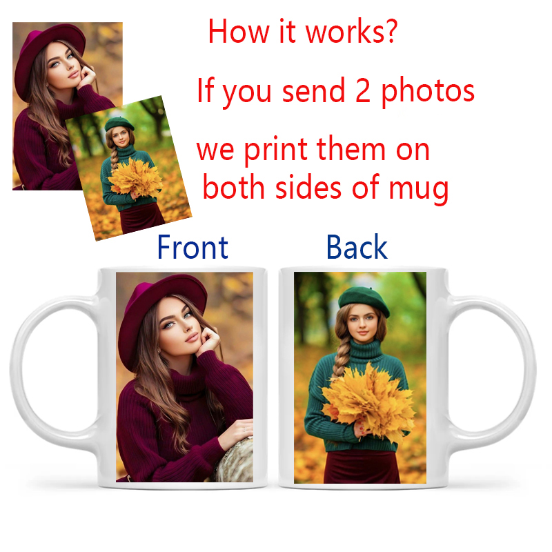 Personalized Your Photo Mug, C - مراجعة Sublimation Mug White وسعره