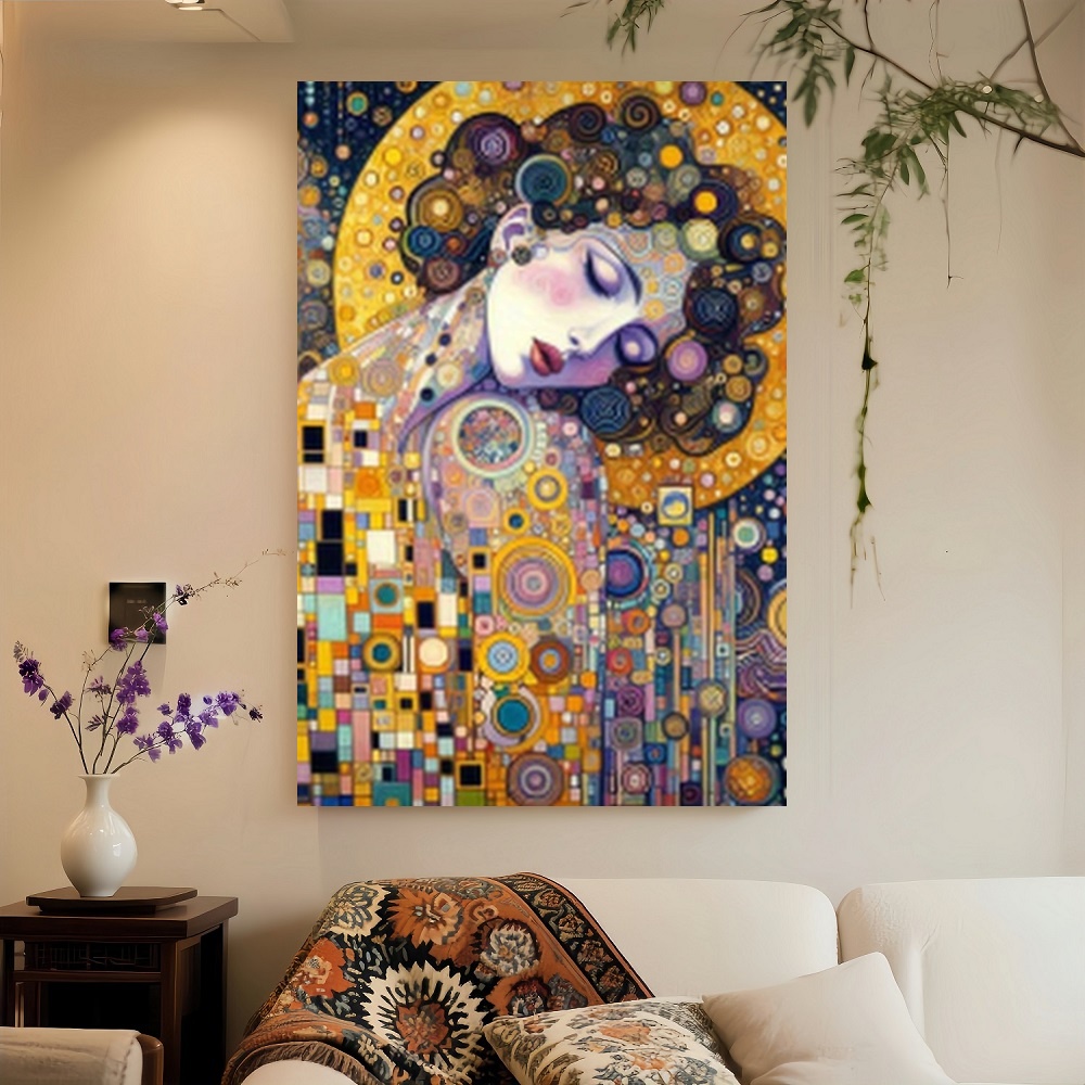 Framed S Gustav Klimt Inspired - مراجعة Canvas Wrap Ready وسعره