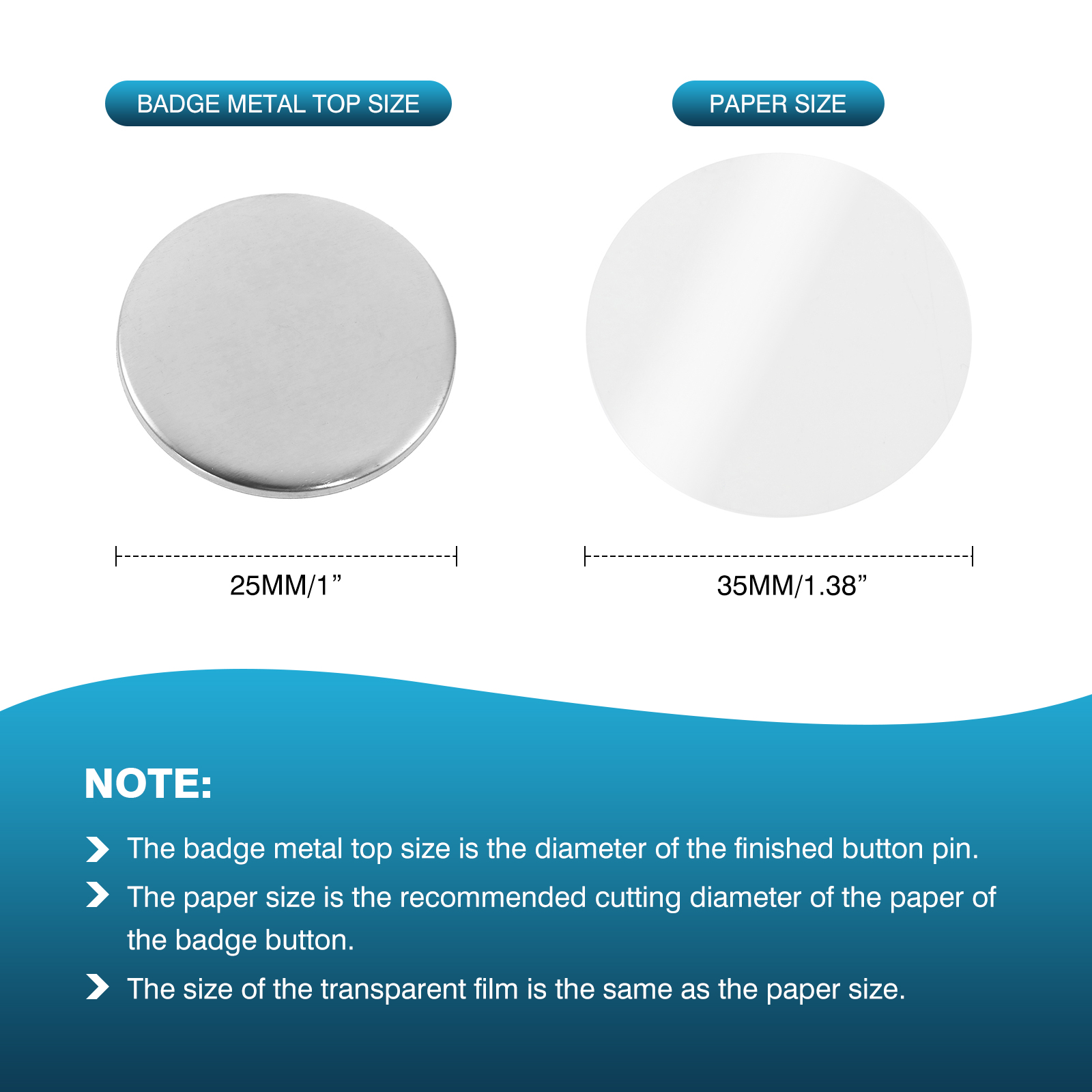 100Pcs Mini DIY Round Mirror M - مراجعة Button Badge Blank وسعره