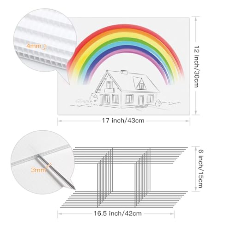 22Pcs Blank Yard Signs with St - مراجعة Yard Sign Blank وسعره