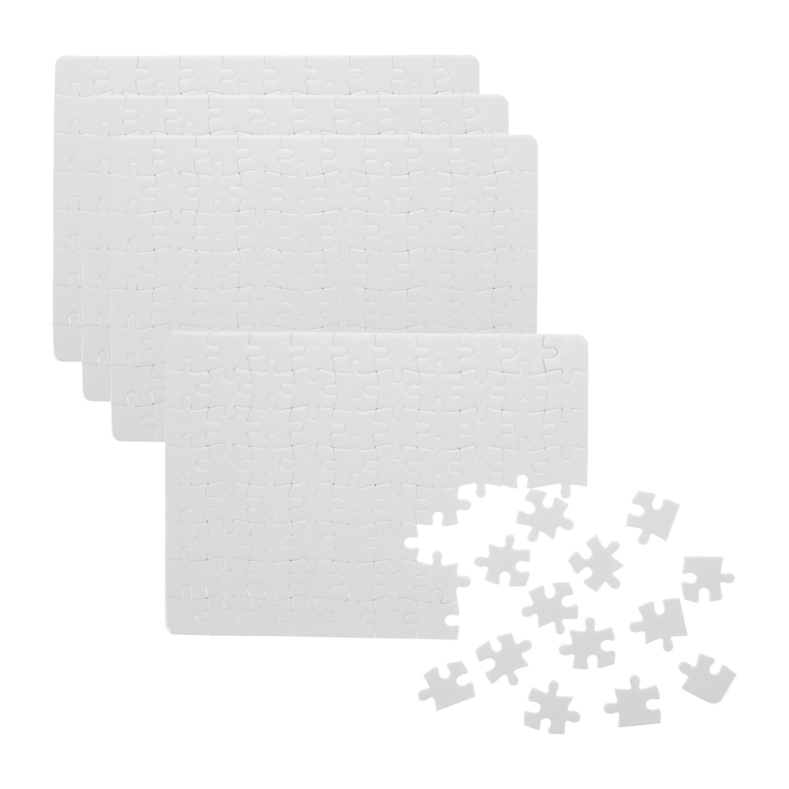 4 Sheets Sublimation Blank Puz - مراجعة Puzzle Blank White وسعره