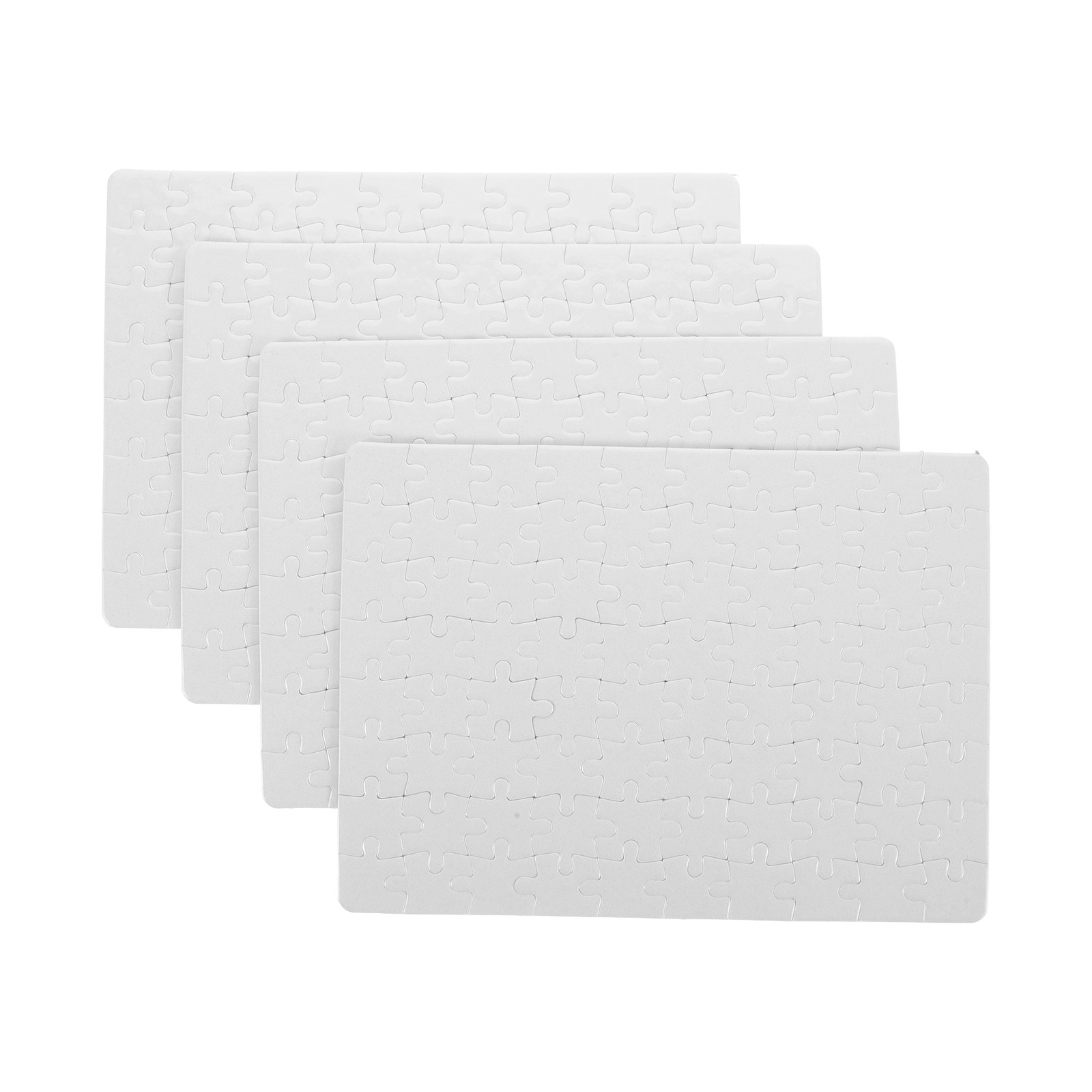 4 Sheets Sublimation Blank Puz - مراجعة Puzzle Blank White وسعره