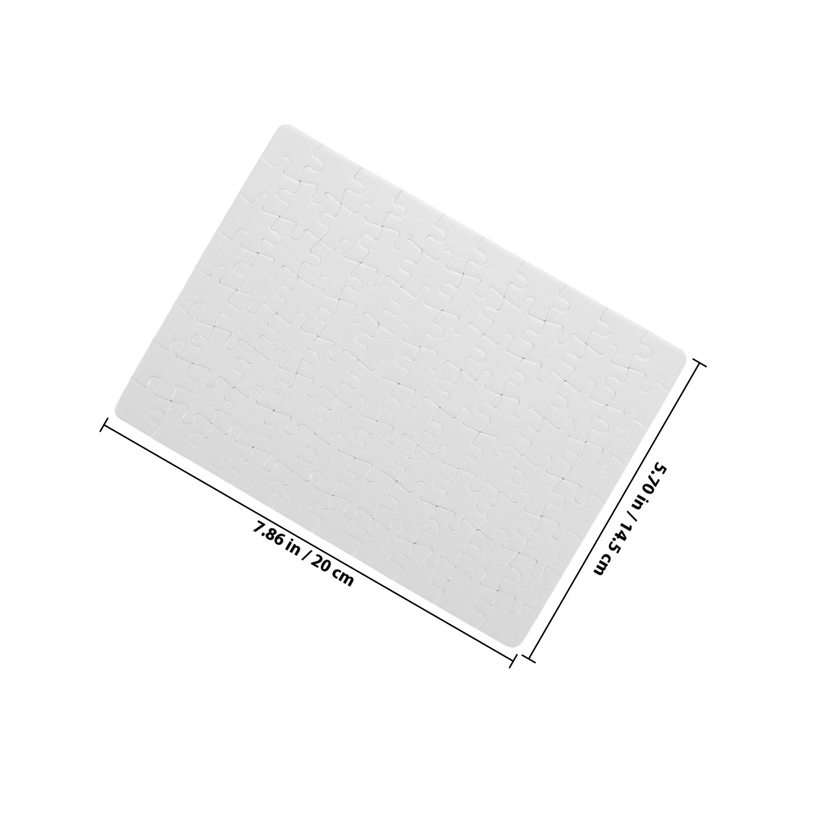 4 Sheets Sublimation Blank Puz - مراجعة Puzzle Blank White وسعره