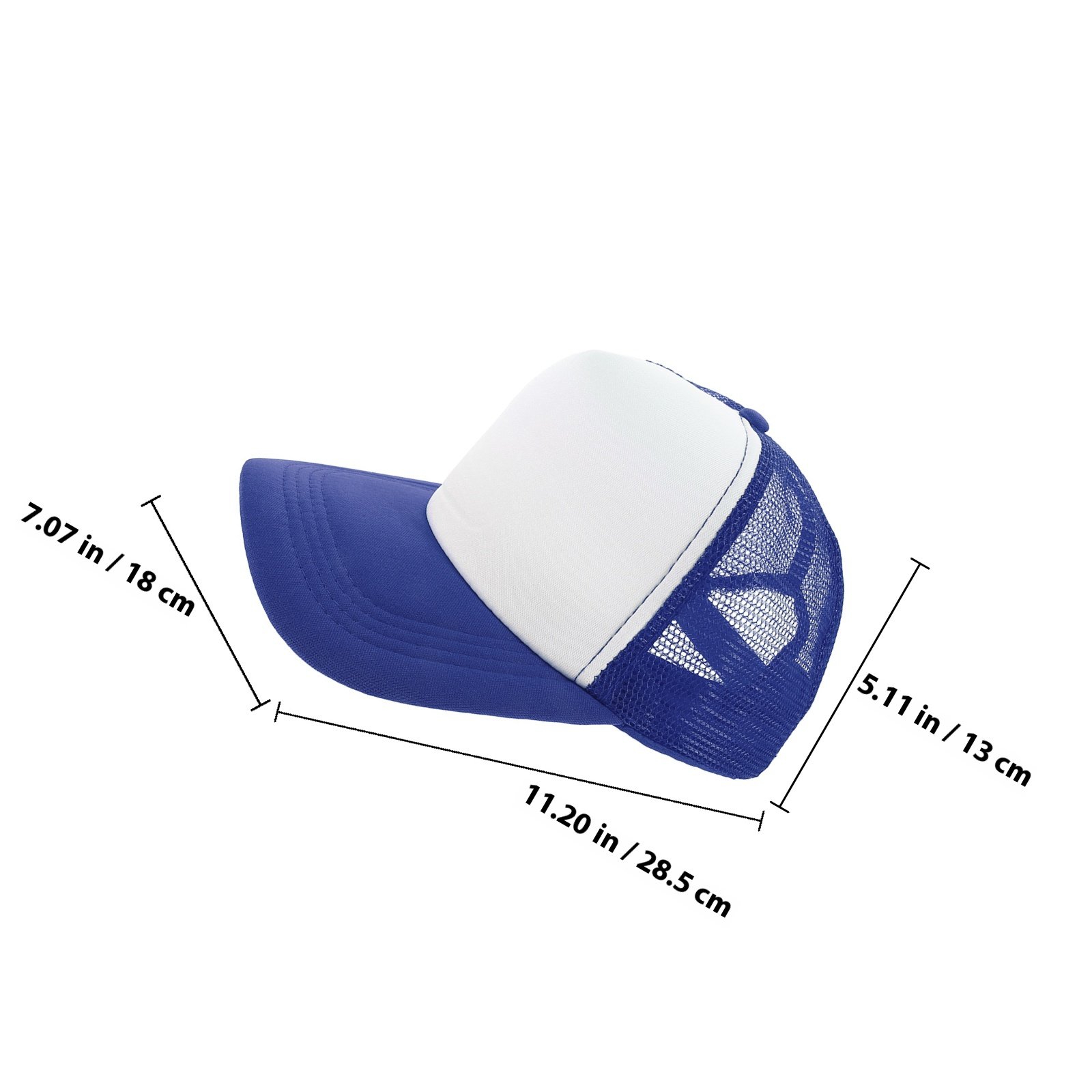 10Pcs Blank Mesh Baseball Hats - مراجعة Hat Sublimation Blank وسعره