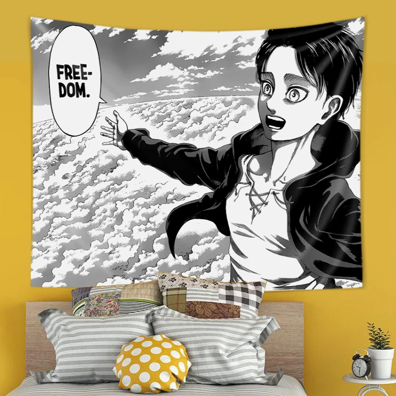 Eren Yeager Freedom Manga Post - مراجعة Canvas Wrap Ready وسعره