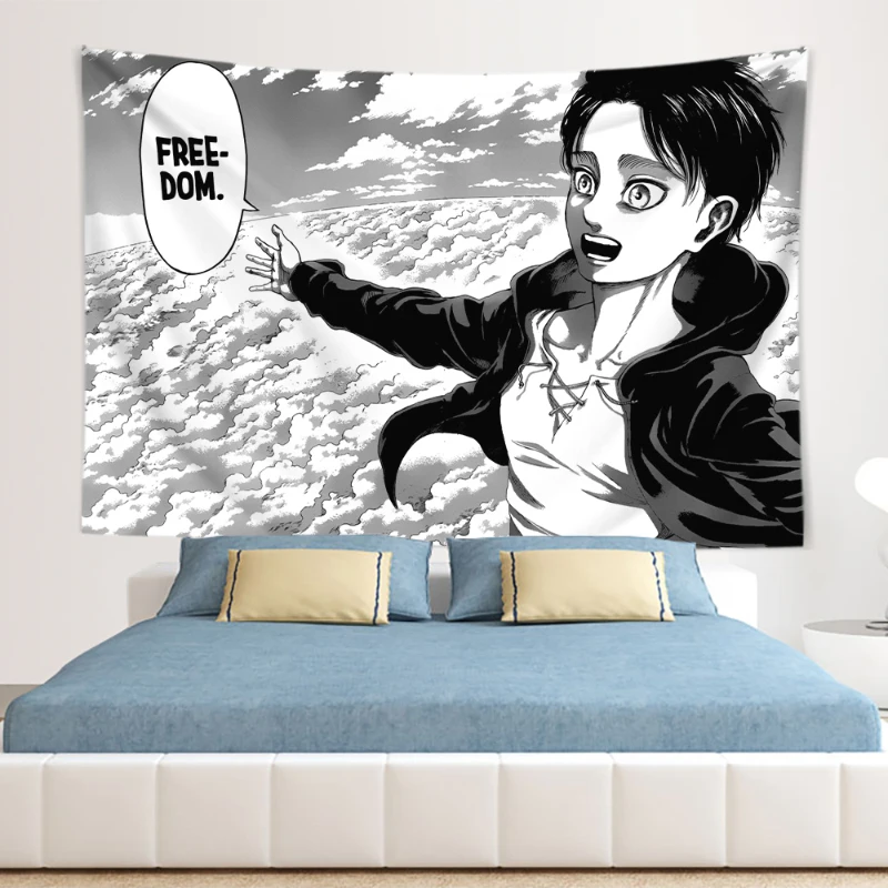 Eren Yeager Freedom Manga Post - مراجعة Canvas Wrap Ready وسعره