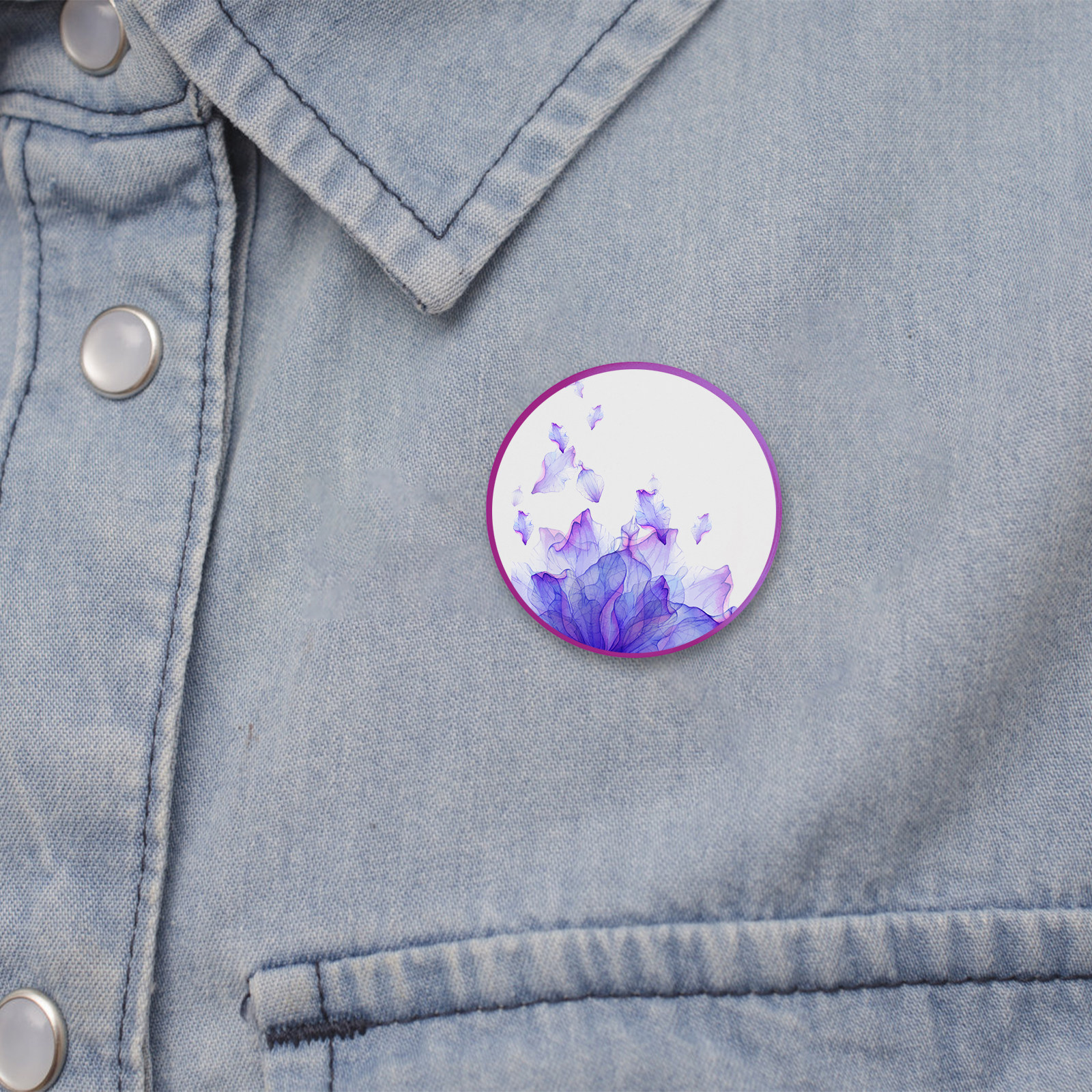 100Pcs Smooth Flat Round Blank - مراجعة Button Badge Blank وسعره