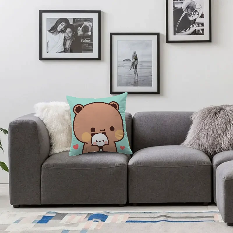 Anime Pillow Bubu Dudu Decorat - مراجعة Pillow Cover Sublimation وسعره