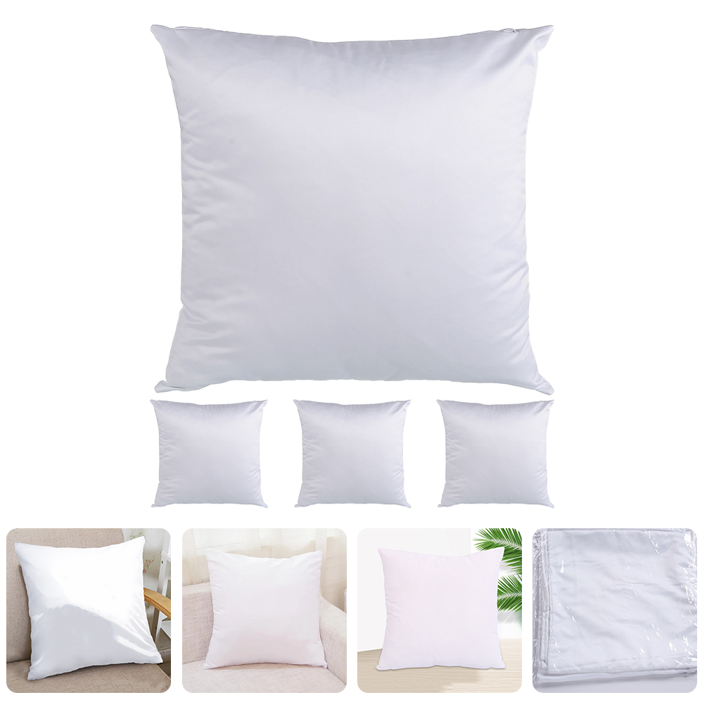 4Pcs White Sublimation Pillow  - مراجعة Pillow Cover Sublimation وسعره