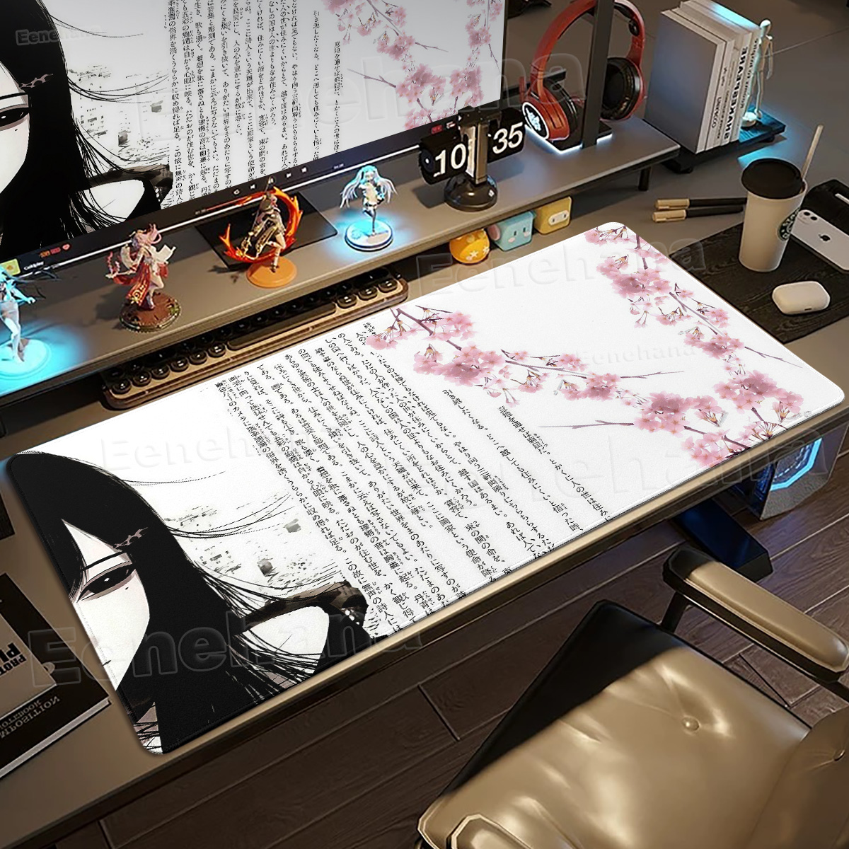 Black White Angel Mouse Pad La - مراجعة Mouse Pad Blank Sublimation وسعره