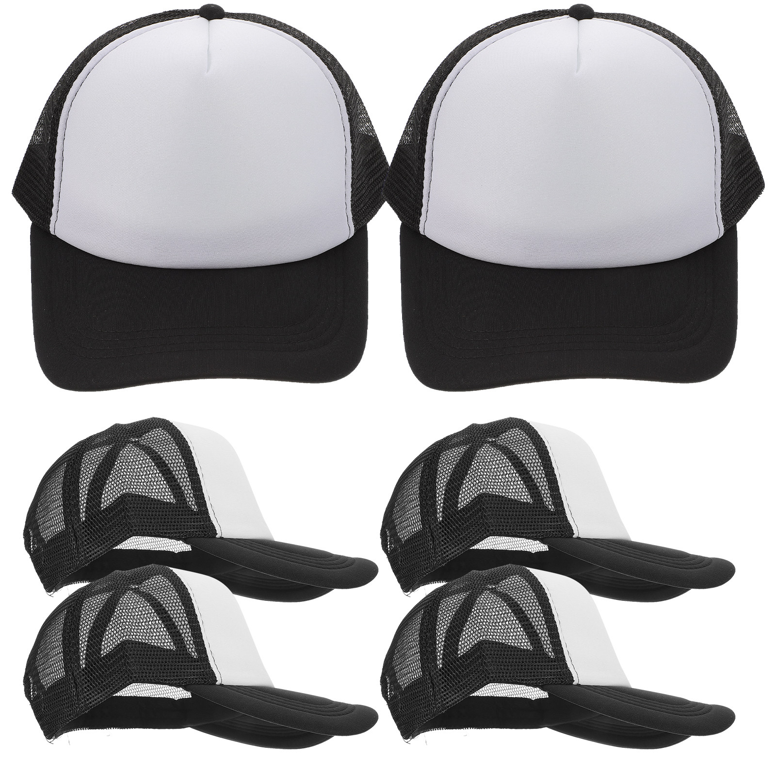 10Pcs DIY Blank Trucker Hat Me - مراجعة Hat Sublimation Blank وسعره