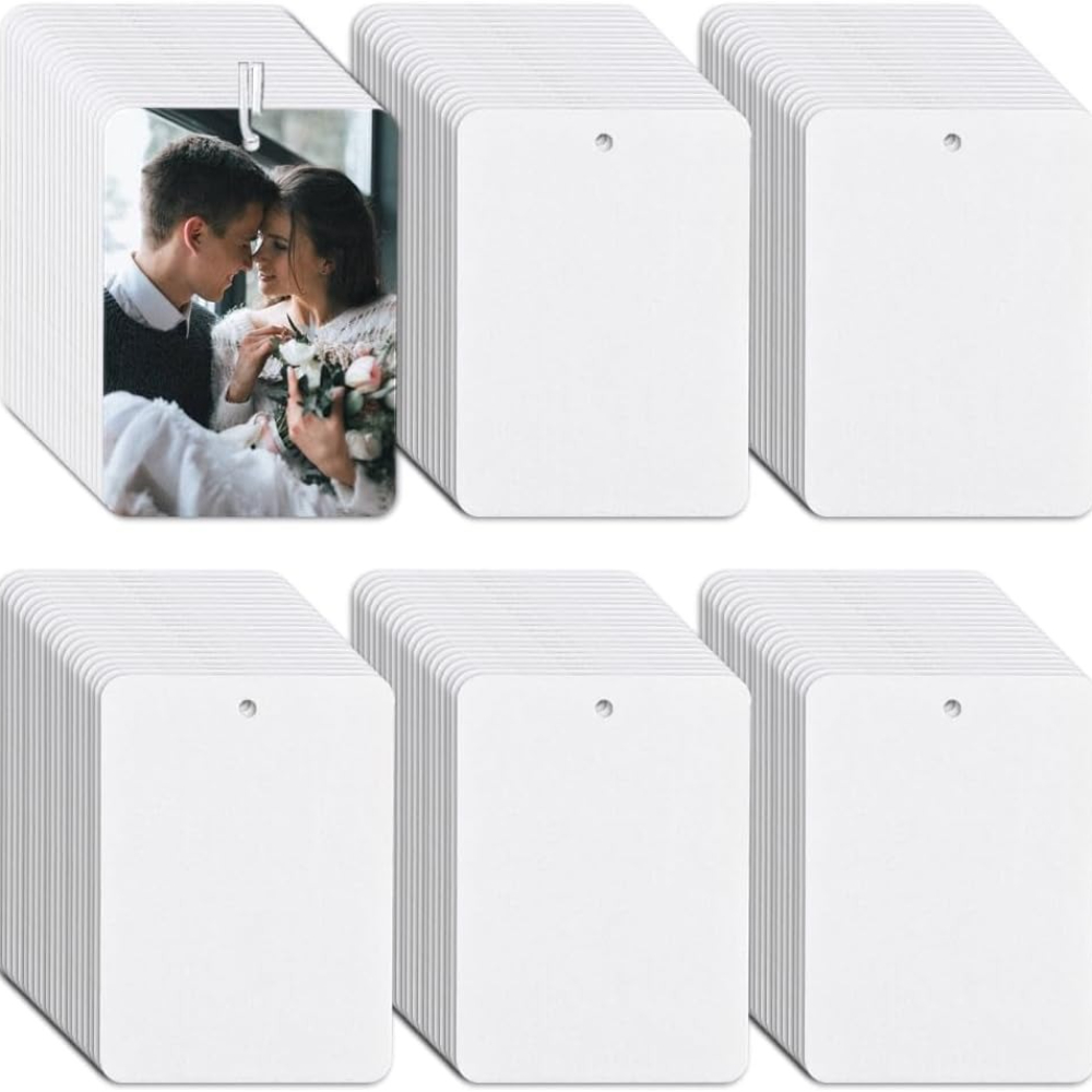 20pcs Sublimation Air Freshene - مراجعة Puzzle Blank White وسعره