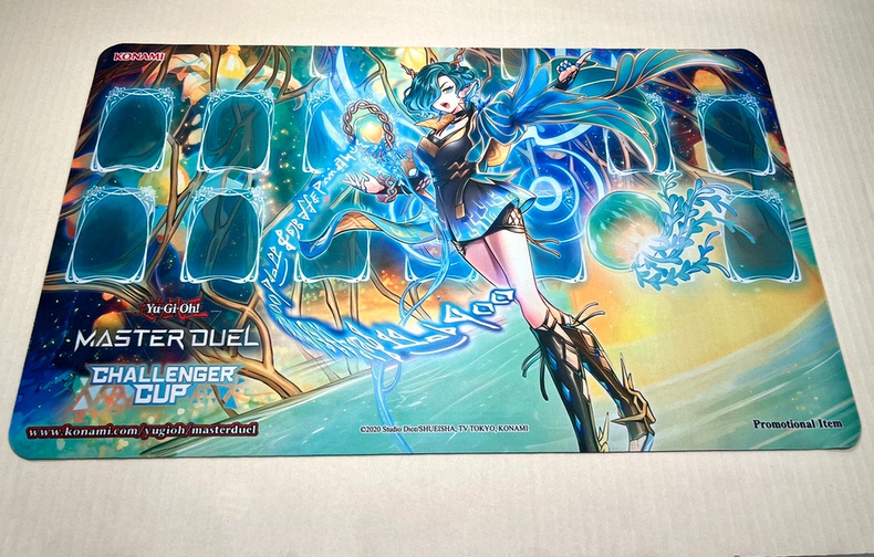 Yugioh Elfnote Tinia Play Mat  - مراجعة Door Mat Blank وسعره