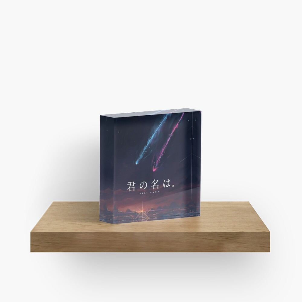 Your Name Kimi No Na Wa  Acryl - مراجعة Photo Acrylic Block وسعره