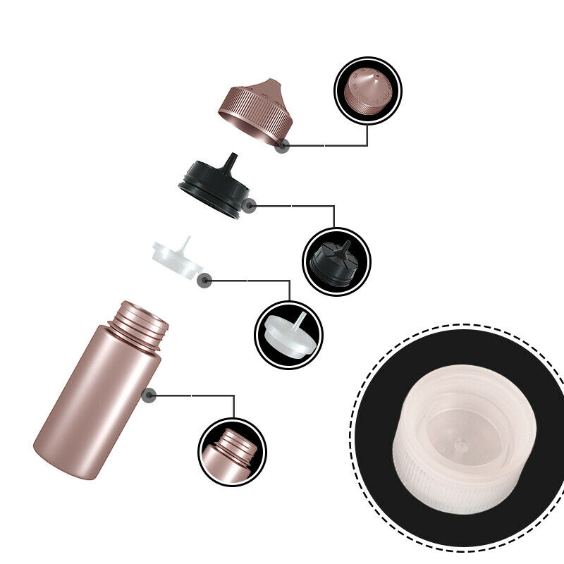 5pcs 30ml/60ml/100ml/120ml Pla - مراجعة Water Bottle Blank وسعره
