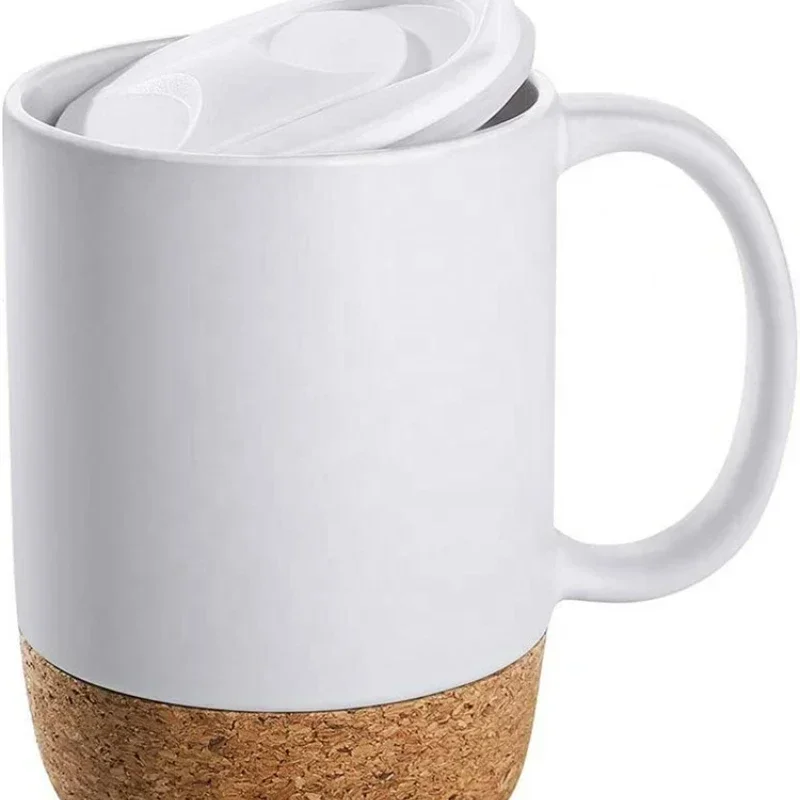 Coffee Mug with Cork Base Bott - مراجعة Sublimation Mug White وسعره
