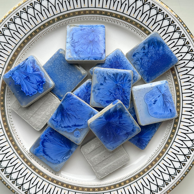 100g DIY Ceramic Mosaic Tiles  - مراجعة Ceramic Tile Blank وسعره