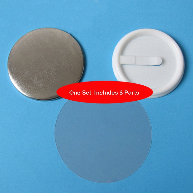 100pcs 58mm 2.25inch Insert bu - مراجعة Button Badge Blank وسعره