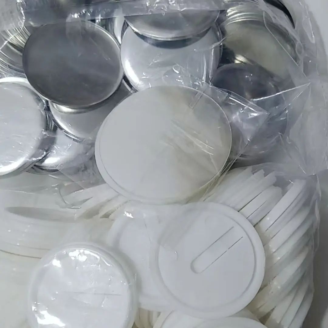 100pcs 58mm 2.25inch Insert bu - مراجعة Button Badge Blank وسعره