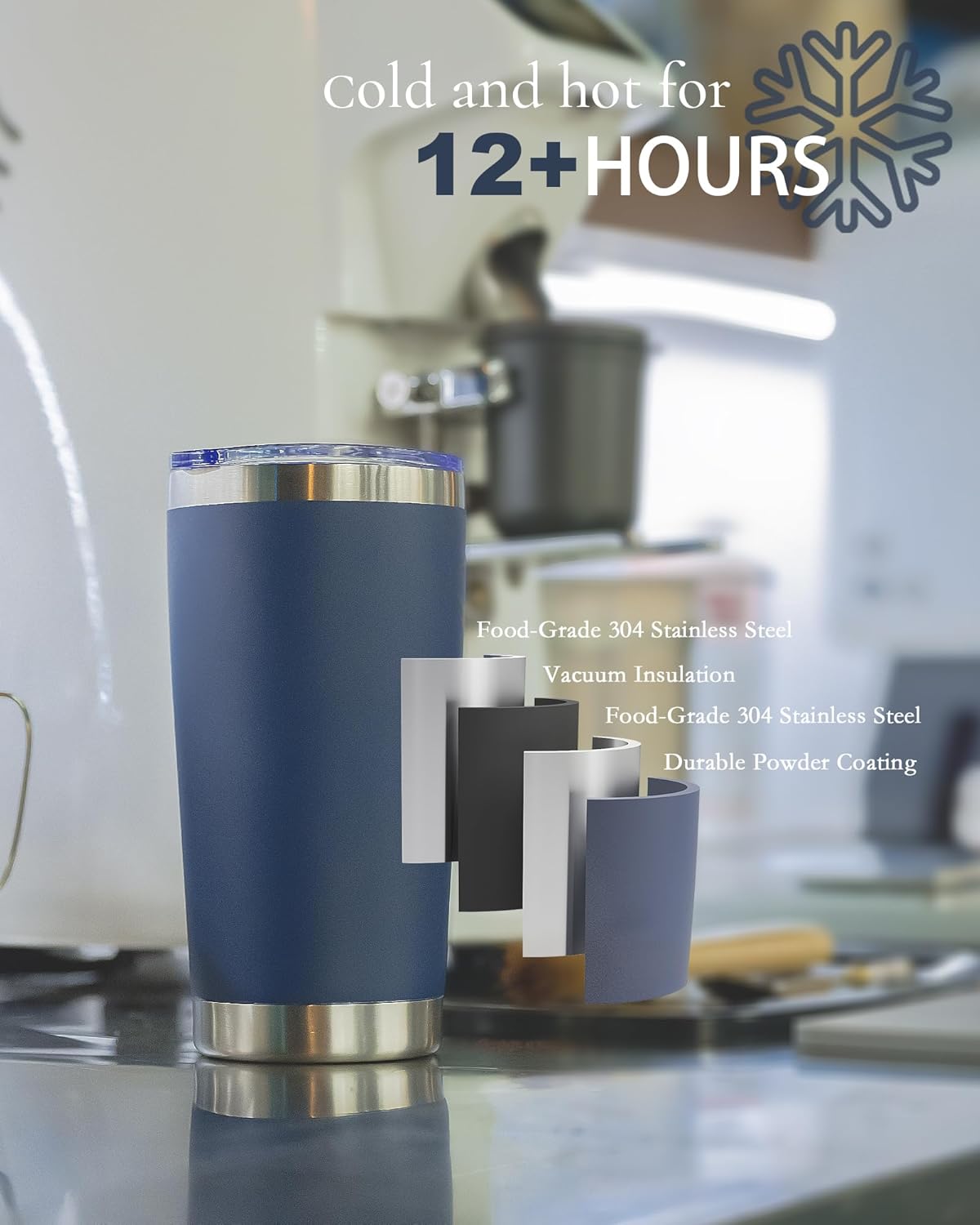 20oz Leakproof Travel Coffee T - مراجعة Tumbler 20Oz White وسعره