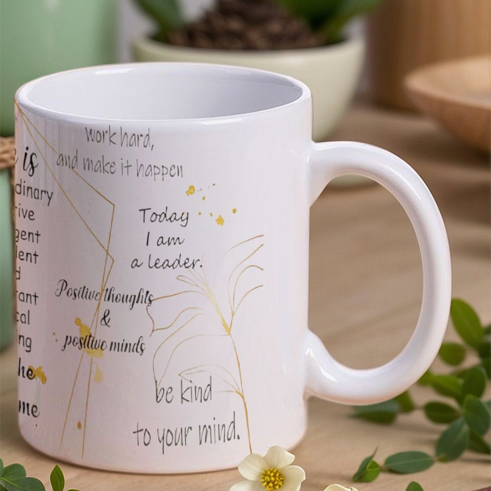 A Poster With A Quote About Sh - مراجعة Sublimation Mug White وسعره