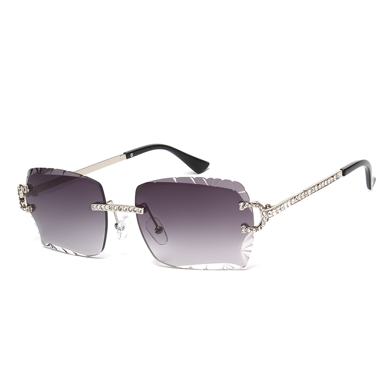 Fashion Rimless Square Sunglas - مراجعة Metal Photo Panel وسعره