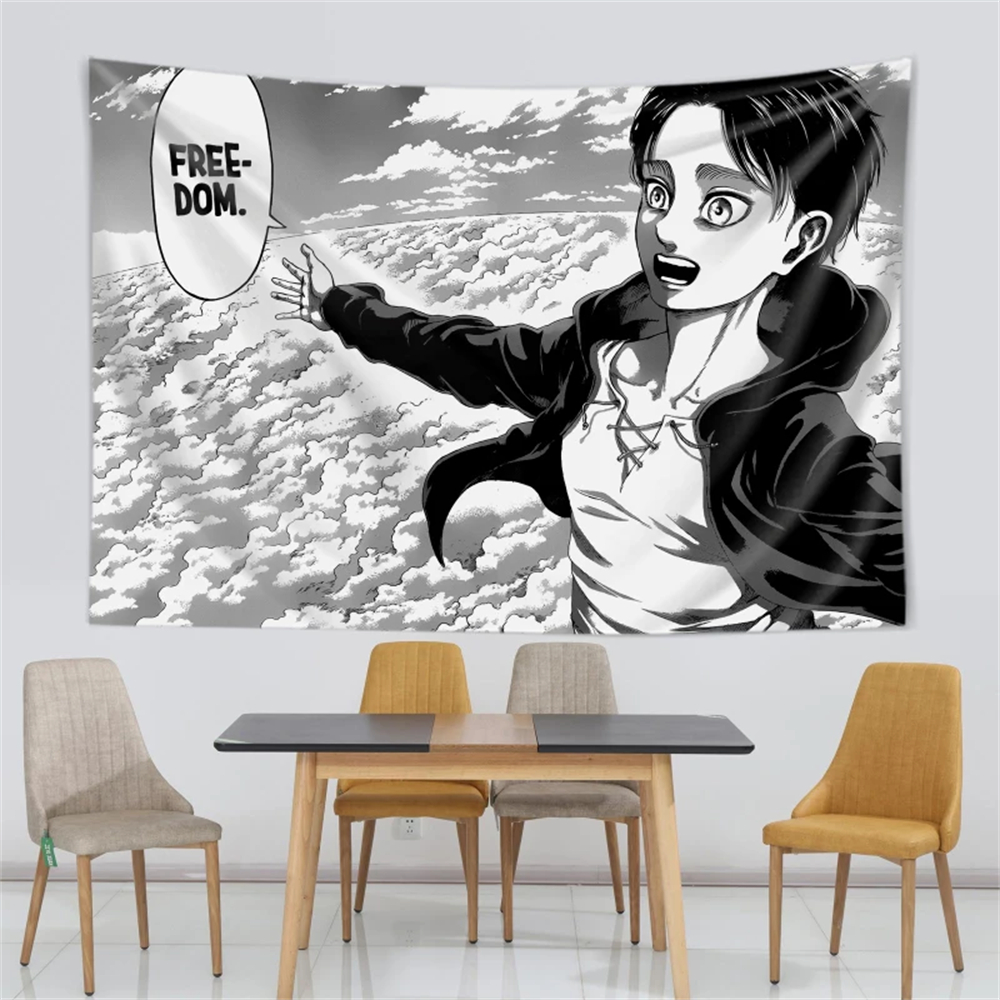 Eren Yeager Freedom Manga Post - مراجعة Canvas Wrap Ready وسعره