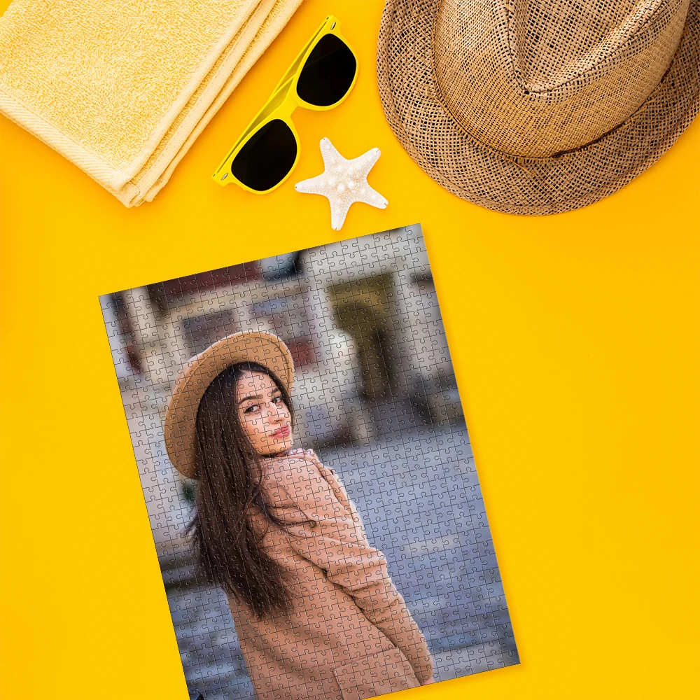 Custom Photo Puzzle Personaliz - مراجعة Puzzle Blank White وسعره