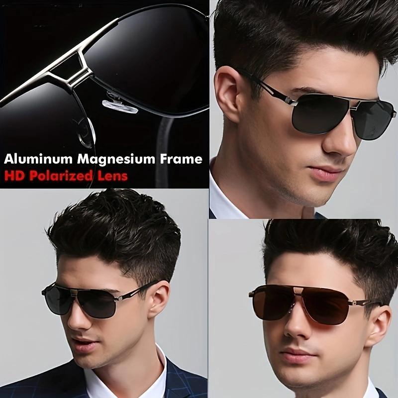 Fashion Metal Sunglasses for M - مراجعة Metal Photo Panel وسعره
