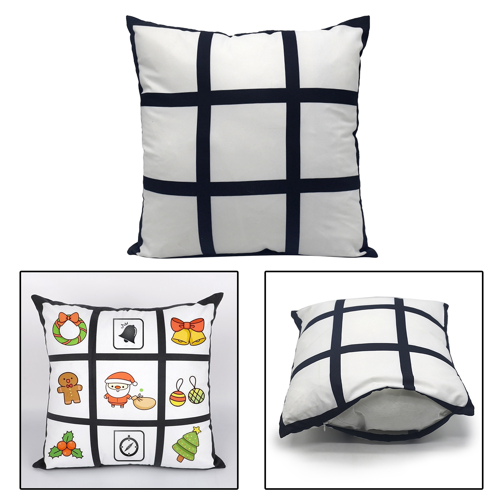 10pcs/lot Sublimation Blanks P - مراجعة Pillow Cover Sublimation وسعره