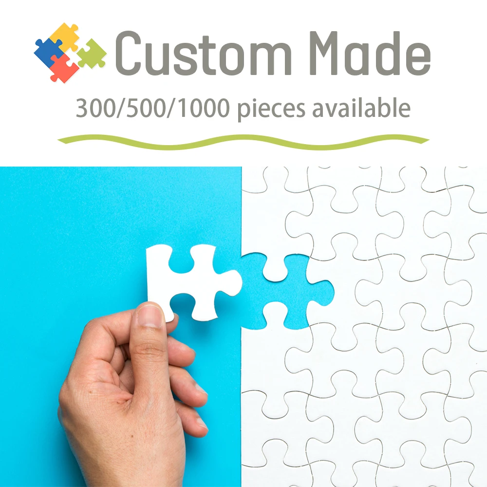 Dropshipping Custom Jigsaw Puz - مراجعة Puzzle Blank White وسعره