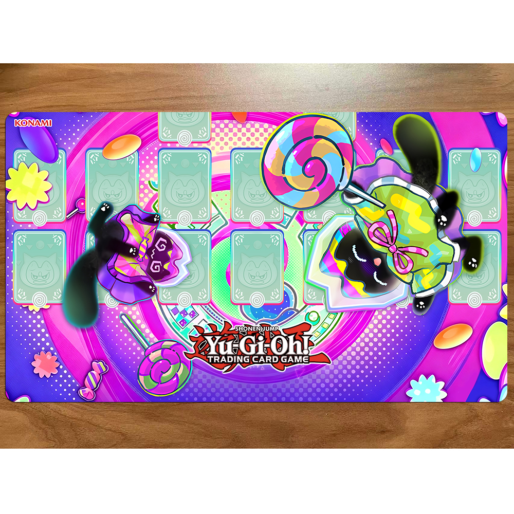 Yu-Gi-Oh Playmat Yummy Surpris - مراجعة Door Mat Blank وسعره