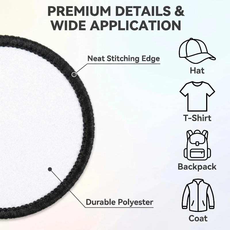 40 PCs Sublimation Patches Clo - مراجعة Hat Sublimation Blank وسعره