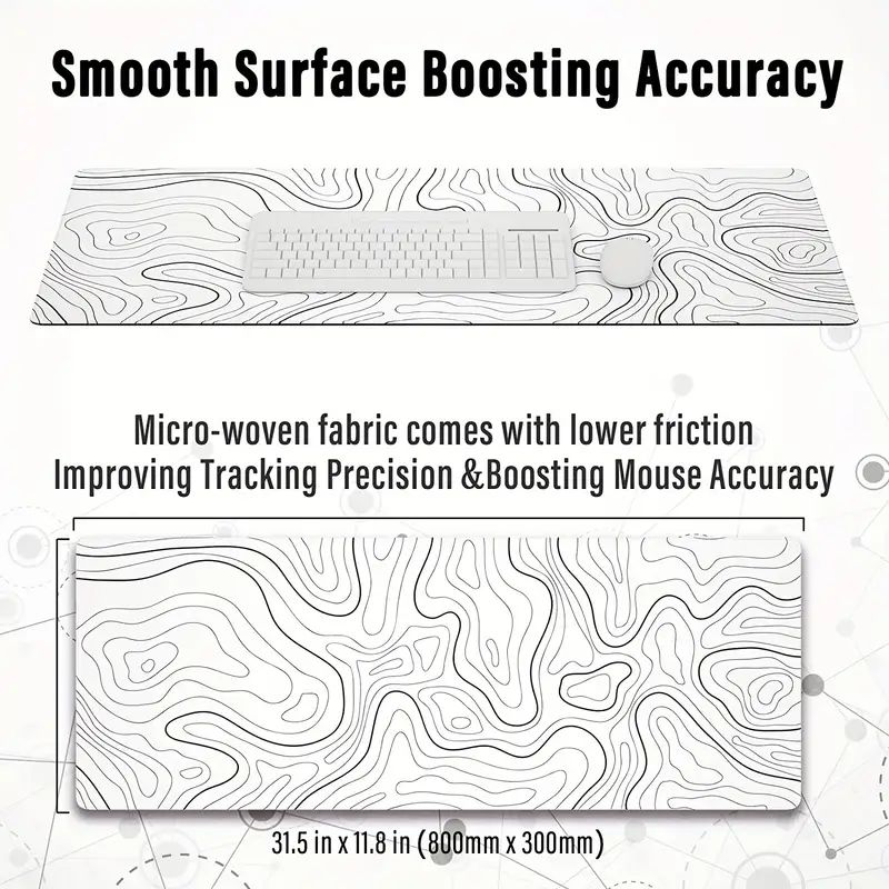 1PC Large Mouse Pads For Desk, - مراجعة Mouse Pad Blank Sublimation وسعره