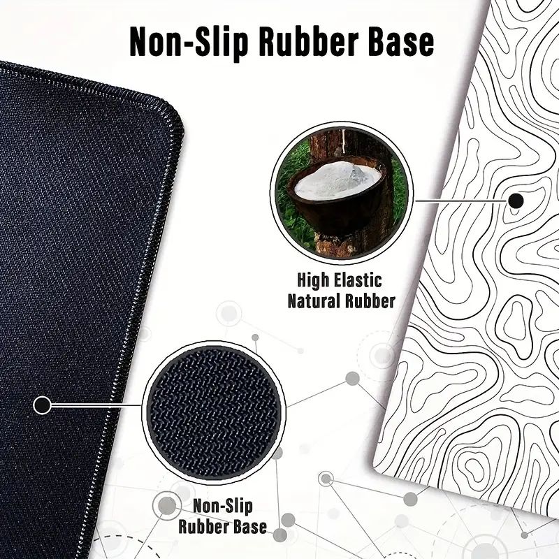 1PC Large Mouse Pads For Desk, - مراجعة Mouse Pad Blank Sublimation وسعره