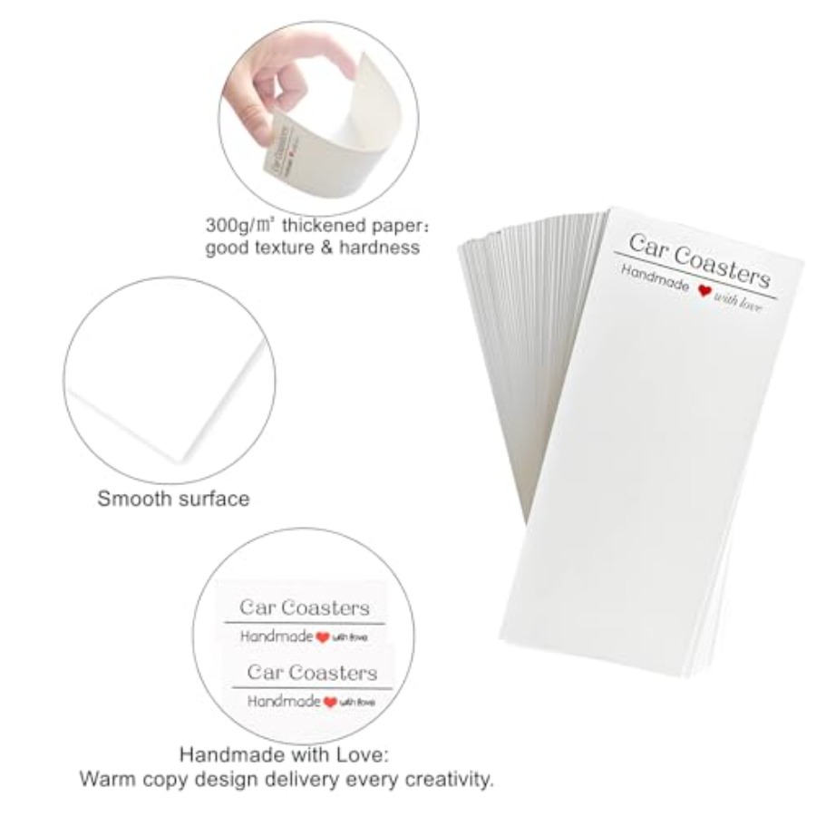 Sets Car Coaster Packaging for - مراجعة Coaster Sublimation Blank وسعره
