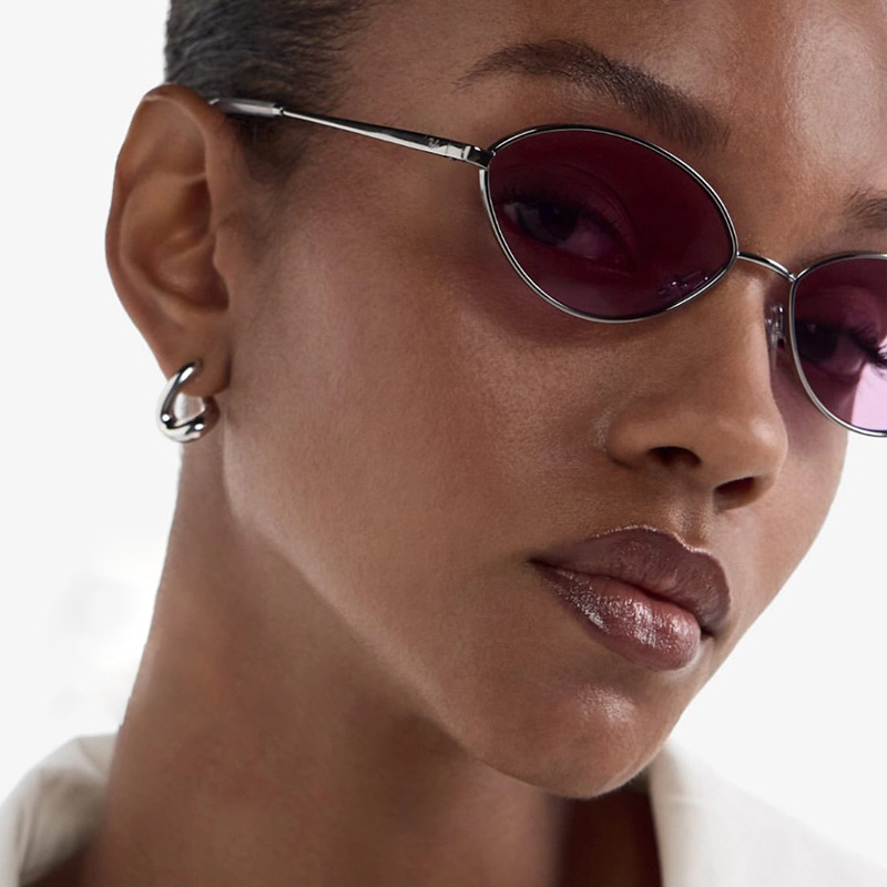 Retro Cat eye Woman Sunglasses - مراجعة Metal Photo Panel وسعره