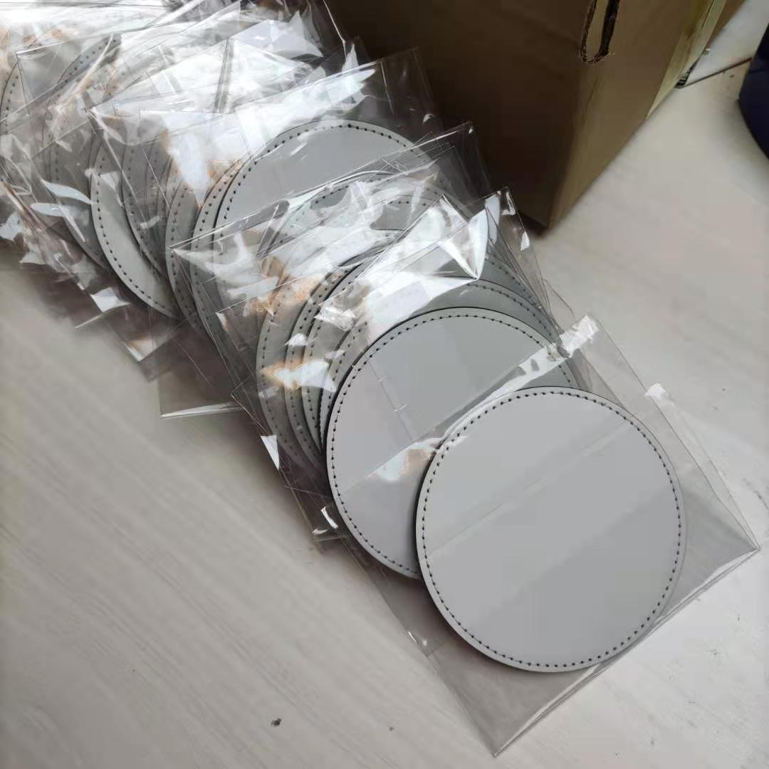 50pcs/lot 10*10cm New Blank Su - مراجعة Coaster Sublimation Blank وسعره