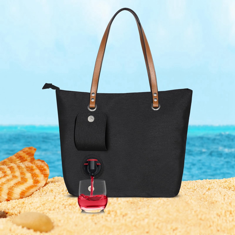 Hot Wine Tote Bag, Beach Coole - مراجعة Tote Bag Sublimation وسعره