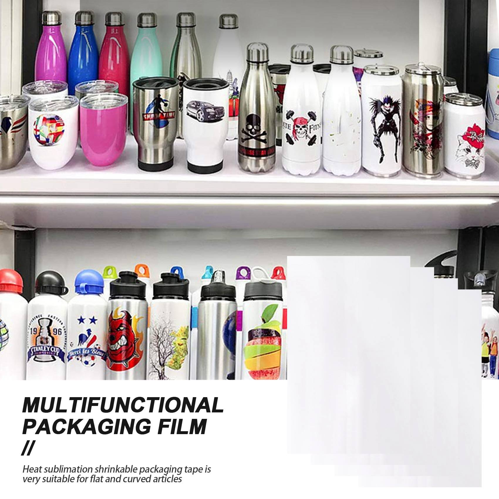 ABHI-30Pcs Sublimation Shrink  - مراجعة Sublimation Mug White وسعره